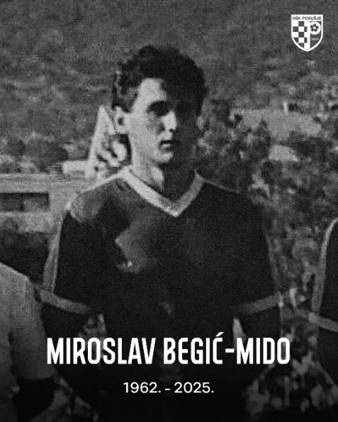 Preminuo Miroslav Begić – Mido, dugogodišnji kapetan HŠK Posušje