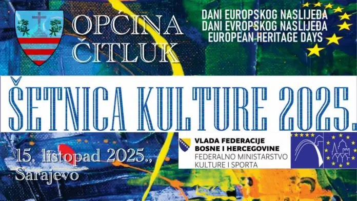 Dani europskog naslijeđa: Čitluk stiže na Šetnicu kulture u srijedu,