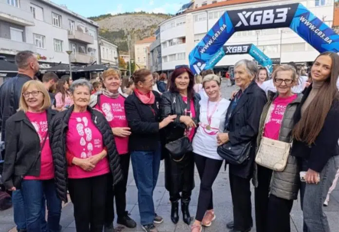 FOTO: U Livnu jučer održana ulična utrka „Ružičasti listopad“