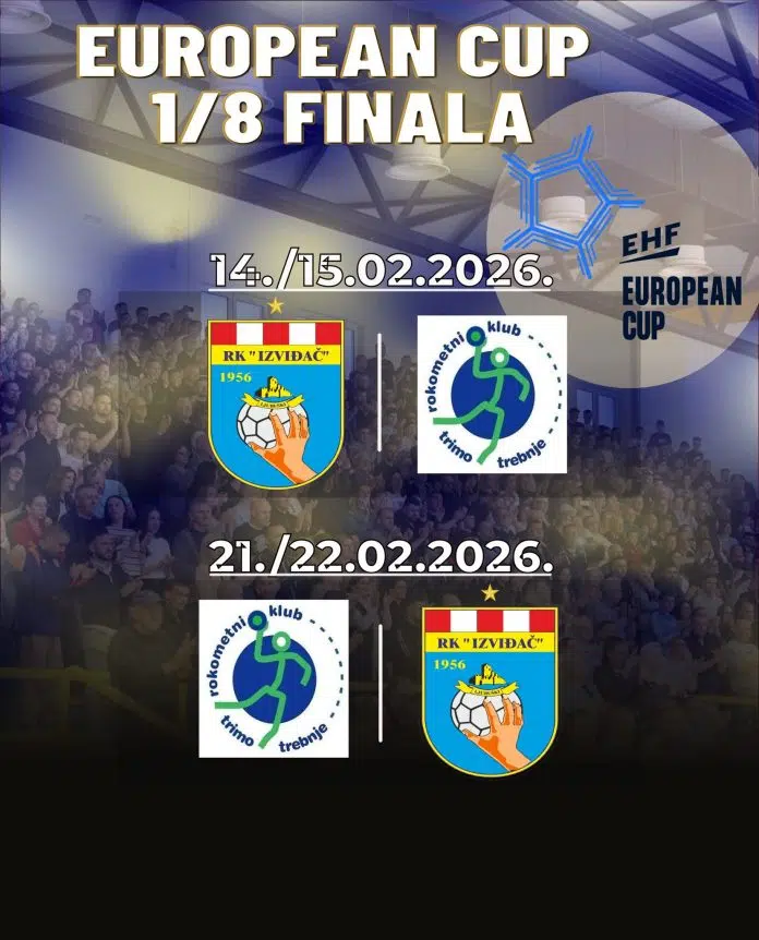 Izviđač Agram u 1/8 finala EHF European Cupa protiv slovenskog