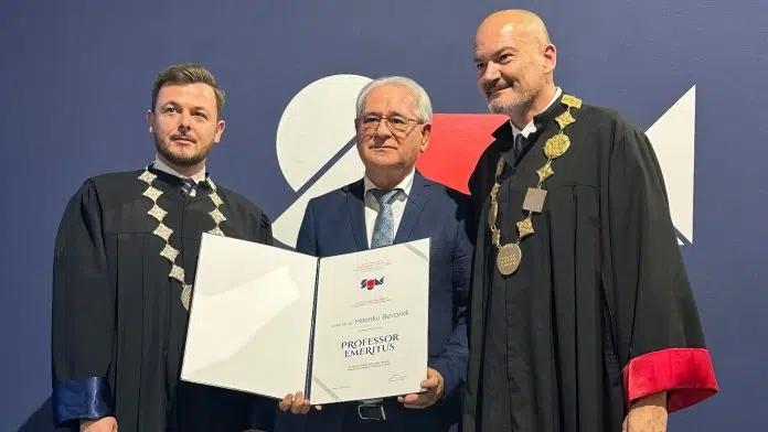 Prof. Milenku Bevandi dodijeljena titula profesora emeritusa