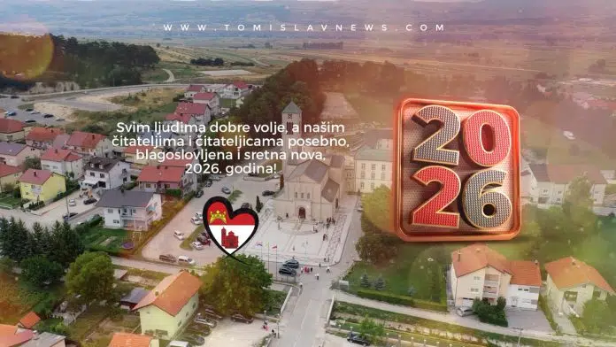 FOTO/VIDEO ČESTITKA: Blagoslovljenu, sretnu i uspješnu novu, 2026. godinu!
