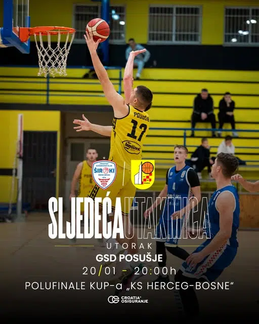 KK Posušje protiv Širokog za finale Kupa Herceg-Bosne