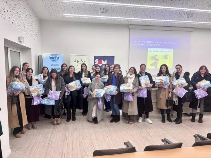FOTO: Edukacija za trudnice na Fakultetu zdravstvenih studija