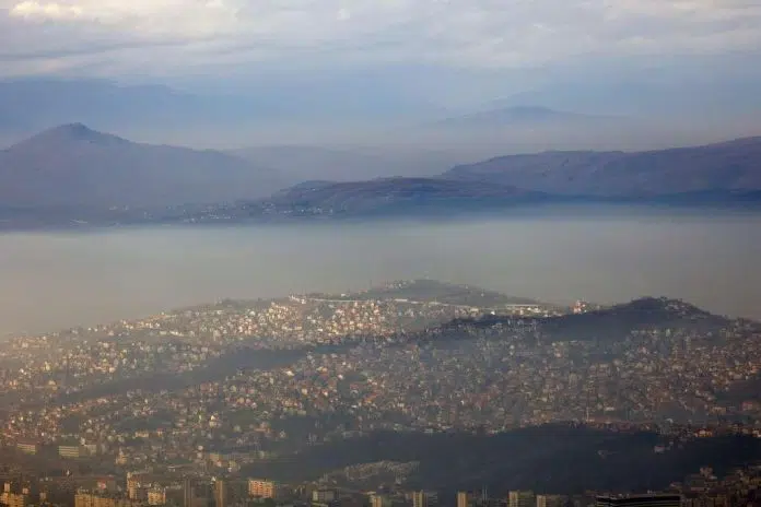Sarajevo ponovno prvo na svjetskoj listi po zagađenosti zraka