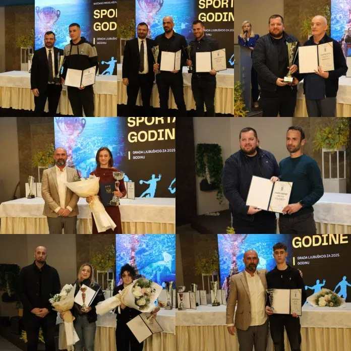 Mali grad velikog sportskog srca: Ljubuški proglasio najbolje sportaše za