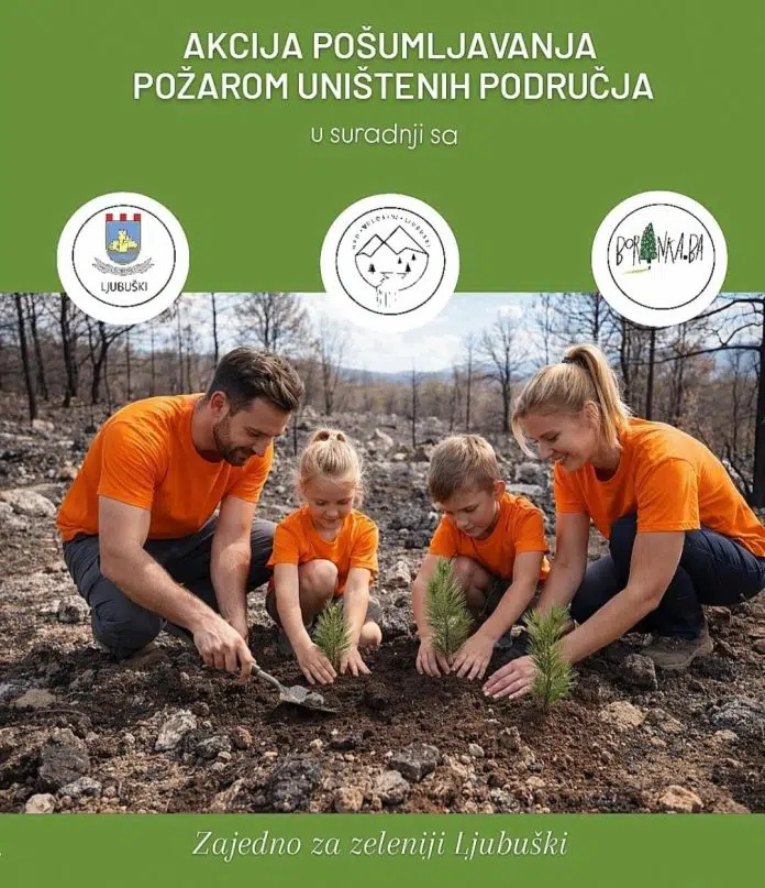 Ljubuški: U subotu akcija pošumljavanja