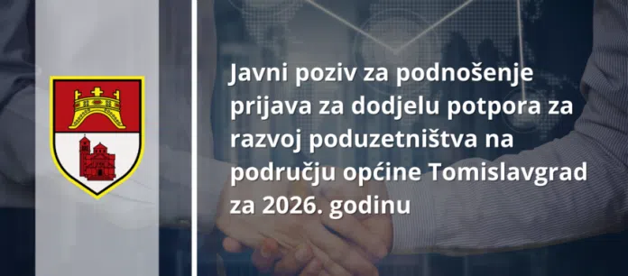 Javni poziv za podnošenje prijava za dodjelu potpora za razvoj