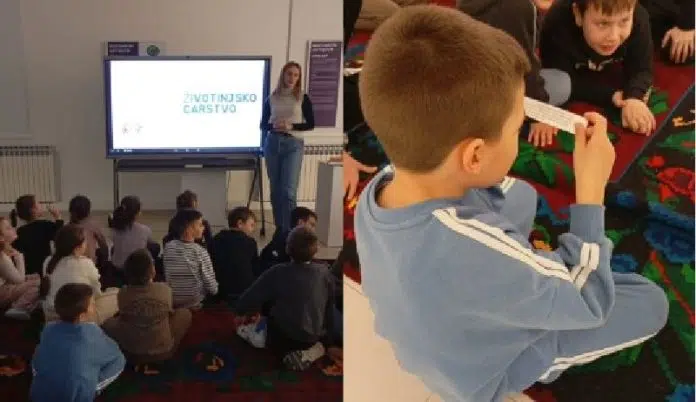 Od igre do znanja: Kreativna radionica „Životinjsko carstvo u prošlosti