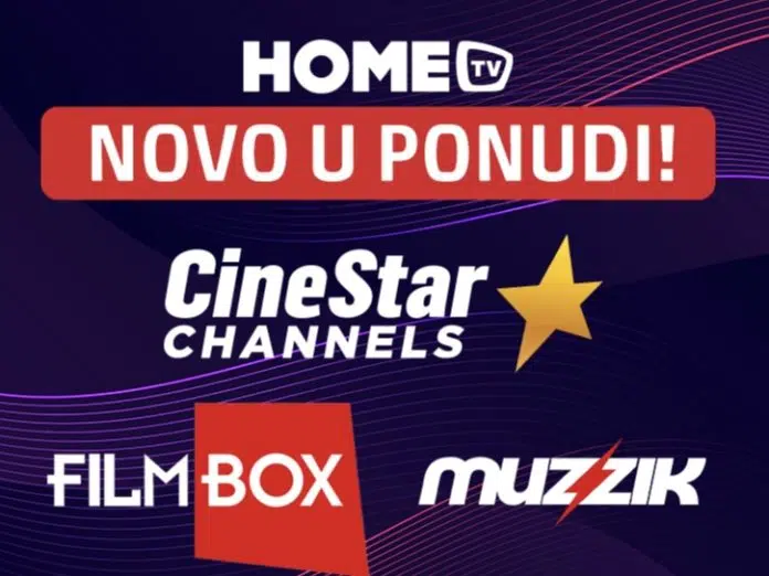 Novi filmski i glazbeni kanali na HOME.TV-u