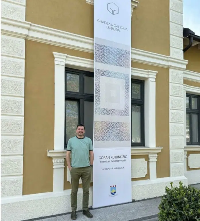 Preciznost i apstrakcija: Umjetnik iz Osijeka Goran Kujundžić izlaže u
