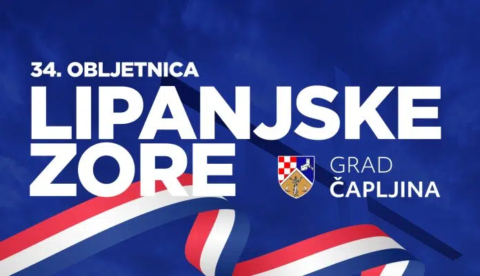Objavljen Program obilježavanja 34. obljetnice ”Lipanjske zore hrvatske Hercegovine”