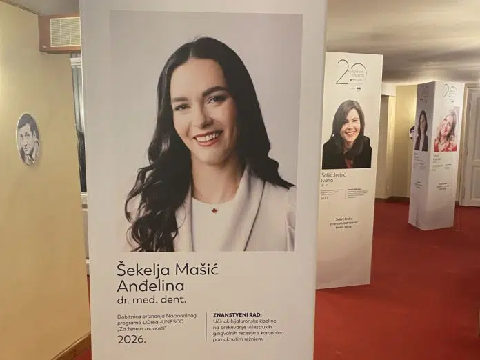 Anđelina Šekelja Mašić dobitnica nagrade „Za žene u znanosti”!
