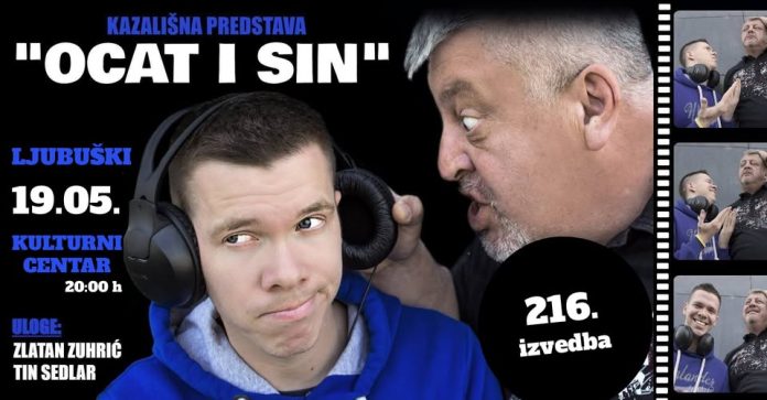 Ljubuški: Hit komedija “Ocat i sin” u utorak 19.05. u