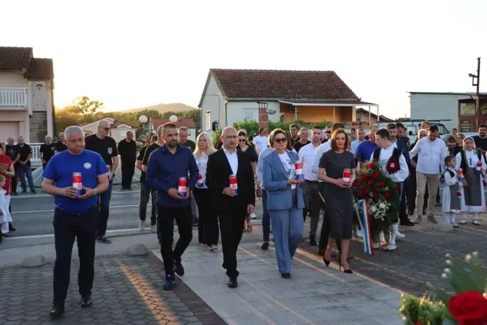 FOTO | Višići odali počast braniteljima: Obilježena obljetnica Lipanjskih zora