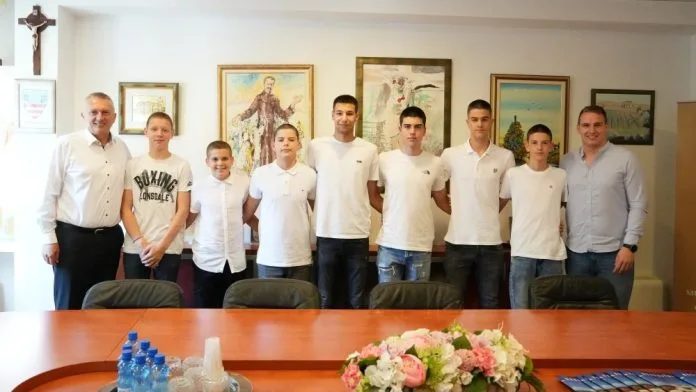 Načelnik Radišić upriličio prijem za članove HRK Međugorje