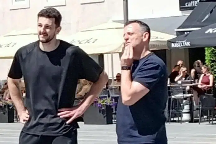 Karlo Matković, NBA igrač, u rodnom Livnu: Uvijek smo uz