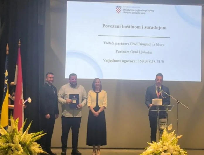 Zajednički projekt Biograda na Moru i Ljubuškog podržalo Ministarstvo regionalnoga