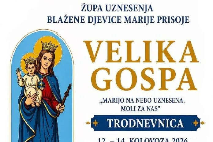 Velika Gospa u Prisoju: središnju misu predvodi papinski nuncij