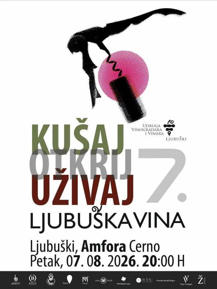 Sedmo izdanje manifestacije „Kušaj ljubuška vina“ donosi vrhunska vina, gastronomiju