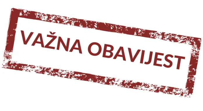 VAŽN OBVIJEST: Zbog kvara na pumpnim stanicama moli se građane