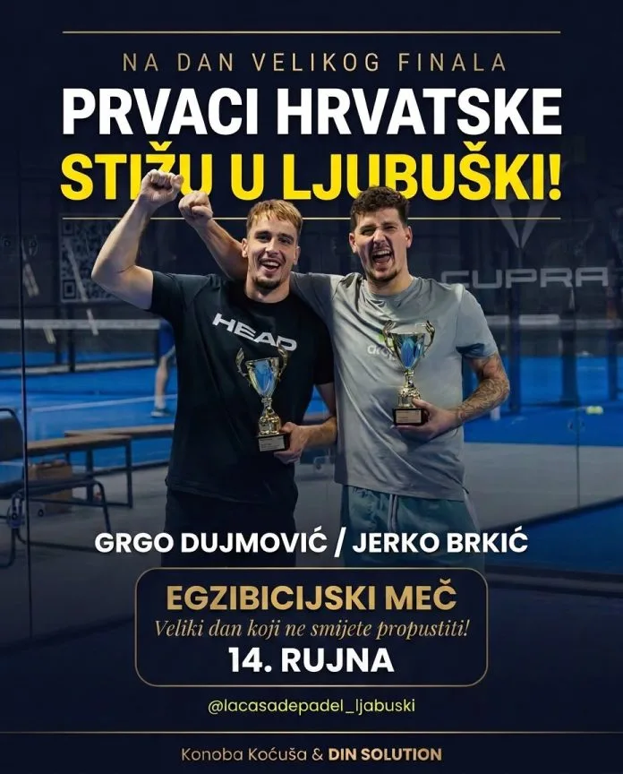 Ljubuški: Velika završnica prve Padel lige u Hercegovini