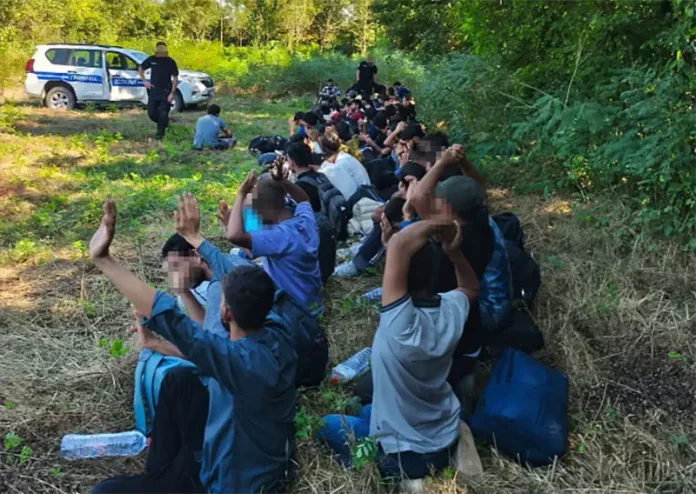 Policajci spriječili 96 migranata u pokušaju nezakonitog prelaska granice